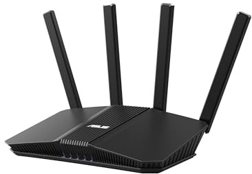 ASUS RT-BE58U WiFi 7 AiMesh Expandable Router, 4K QAM, MLO, AI Detection, 2.5G WAN/LAN Port, Four 1G Ports, Commercial Network Security, Child Safety, IoT Network, Kids Network,