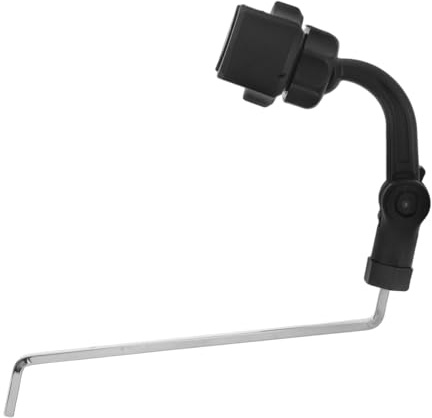 UPKOCH Telefono Sicura in Sassofono e Acciaio Abs Inossidabile Clip Portatile Esibizioni e Studio