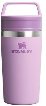 STANLEY 1913 Cafe Kaffeebecher To Go 0.35L - Hält 4 Stunden Heiß - 5 Stunden Kalt - Edelstahl Thermobecher - Spülmaschinenfest - Einfacher Tragegriff - Coffee To Go Becher - Lilac