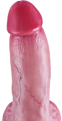 Dildo realistico 21 cm, piccolo, in silicone a doppia densità con ventosa,giocattolo a forma di pene per stimolazione anale e punto G, sensazione realistica,adatto a principianti,uomini,donne e coppie