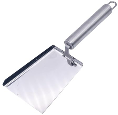 ibasenice Pelle Acier Inoxydable Outil Apiculture Grattoir Ruche Pelle Plate Matériel pour Apiculteur Argenté