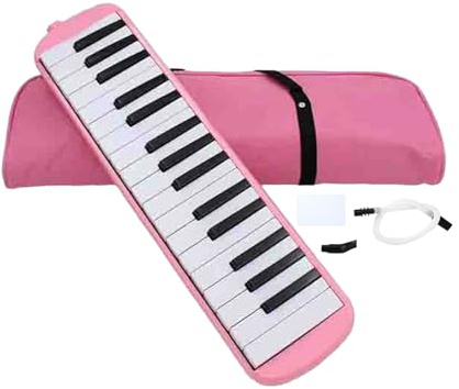 32 teclas melodica | Instrument Talk Box con doble tubo | Teclado de piano