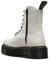 Dr. Martens 15265001 Jadon Polished Smooth, Kampfstiefel für Damen, Weiß, 38 EU