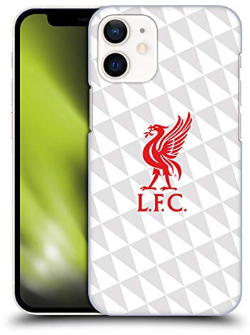 Head Case Designs Officially Licensed Liverpool Football Club Red On White Kit Liver Bird Hard Back Case Compatible With Apple iPhone 12 Mini