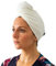 Helen Round Bamboo Hair Towel Wrap, Hair Drying Turban, Perfect For Curly Hair, Super Absorbent, Suitable For All Hair Types, Made in UK