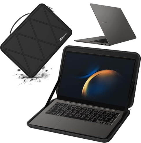 Smatree Hard Eva Schutzhülle Tasche Kompatibel für 15,6 Zoll Samsung Galaxy Book3 Laptop Sleeve,für 15,6 Zoll Samsung Galaxy Book4 Laptop Notebook Tasche (X8273)