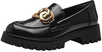 Tamaris Damen Slipper Vegan; Black Brush, EU 41