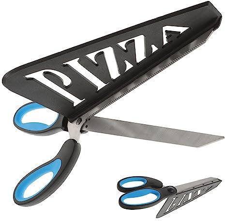 PHENOFICE Rebanador De Pizza Tijeras Desmontables Acero Inoxidable Y Plástico Accesorio De Cocina Fácil De Limpiar