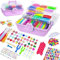 17000+ Loom Band Kit - 32 Vibrant Colors Loom Bands, Bracelet Making Set with Charms, Tools & 3-Layer Storage Box – DIY Arts & Crafts Gift for Girls & Boys