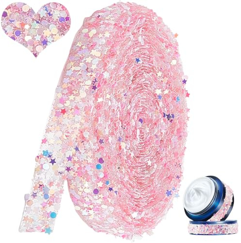 CABODYALS 5 m rosa strass remsor självhäftande stjärna het dril band gnistrande stjärnor klistermärke strykjärn på skimmer applikation trimning för sömnad tillverkning hem gåvor bröllopsdekorationer