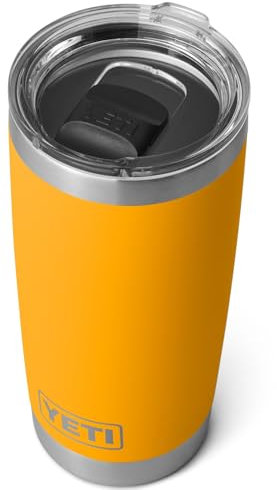 YETI Rambler Tumbler, Vaccum Insulated Stainless Steel Tumbler with Magslider Lid, Beekeeper, 20 oz (591 ml)