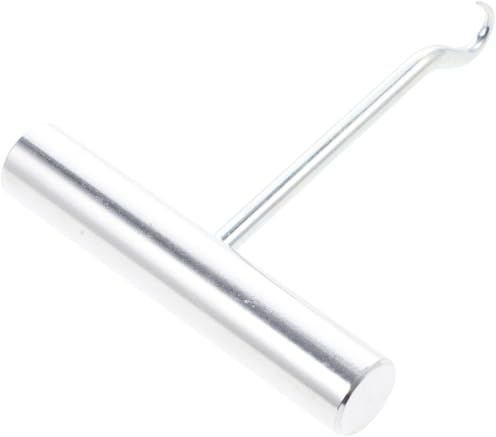 Alipis Strumento per Tirare Corde per Racchetta da Tennis in Acciaio Inossidabile con Manico Ergonomico per Stringatura Badminton e Squash Gancio Robusto e Protettivo per Corde delle