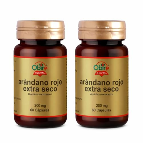 Nature Essential - Arándano Rojo 5000 mg – Extracto Seco 200 mg – 60 Cápsulas – PACK 2 – Suplemento Alimenticio con Vaccinium macrocarpon