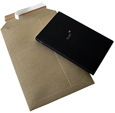 Versandtaschen braun aus Vollpappe Karton DIN A3-455x320mm bis 50mm Füllhöhe (PS.205) (10)