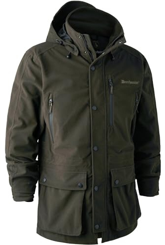 Deerhunter PRO Gamekeeper jacket - Peat XXX-Large Brown - Hunting jacket insulated weatherproof for Men