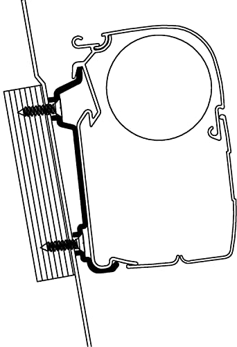 Thule Markisen Adapter für Ford Transit High Roof zu Omnistor Markisen Serie 5 u