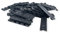 OTT-beschlagswelt Verglasungsklötze 100x24x6 mm schwarz