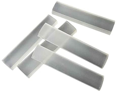 XFUYI 5 Piezas de plástico polimorfo plástico moldeable se derrite en Agua Caliente para Hacer Joyas Suministros de Arte de Resina Resina termoplástica