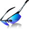 DUCO Men's Driving Sunglasses Polarised Glasses Sports Eyewear Fishing Golf Goggles 8177S (Gunmetal Frame,Revo Blue)