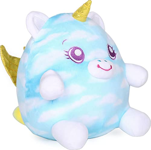 Dream Beams - süßes, kuschelieges Plüschtier, Glow in The Dark, waschbar, ab 0 Jahre (30 cm, Pablo (Pegasus))