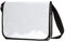 noTrash2003 Messenger Bag aus LKW Plane Planentasche Kuriertasche mit Überwurf und optionalem Laptop Inlay Notebook Inlet in vielen Farben (Weiß)