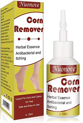 Rimuovi Calli Piedi, Verruche Rimozione, Corn Remover, Rimozione Topica di Calli o Verruche Plantari, 15ML