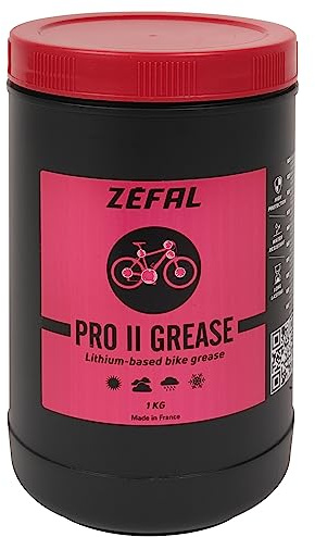 BARATTOLO ZEFAL GRASSO PRO II GREASE VASO 1 L, Black