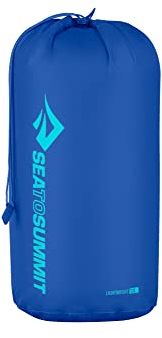 Sea to Summit Lightweight Stuff Sack 13l Blau - Robuster praktischer Packsack, 13l, Größe 13l - Farbe Surf The Web