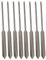 Brochetas de Barbacoa de Acero Inoxidable, 8 Pinchos para Barbacoa Reutilizables, Brochetas de la Parrilla,Brochetas de Acero Inoxidable, Pinchos para Espetos