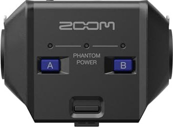 ZOOM EXH-6e Dual XLR/TRS - Cápsula intercambiable para grabadora H6essential Handy, para conectar micrófonos externos, alimentación Phantom, sistema Zoom Capsule 3.0, color negro