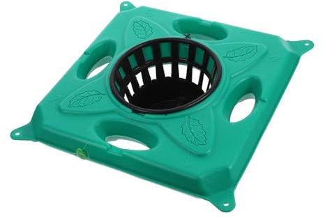 iplusmile Isla Flotante De Humedal para Estanques para Plantas Acuáticas Ecosistema Artificial para Jardín Acuático