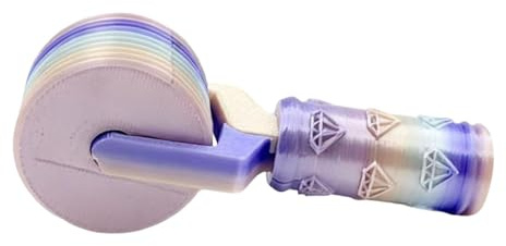 MotiveTech Rodillo de Pintura de Diamantes 5D, Herramienta de Arte de Diamantes, Herramienta de Presión Rápida Y Suave, Rodillo de Pegamento, Estilo E