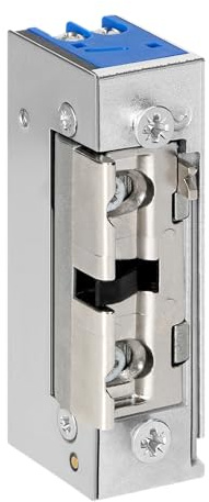 Miratic Cerradura Electrica Simétrica Para Puerta - Abrepuertas Electrico Con Ajuste Del Pestillo Baja Corriente 280 mA Para 12 V CC