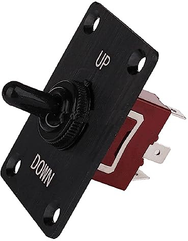 Culnflun växelströmbrytare 12V marin, På Av-brytare SPST, Heavy Duty Momentary Toggle för båtbil lastbil, aluminiumlegering 12 volt
