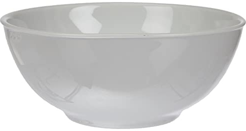 A di Alessi 8-1/4-Inch Platebowlcup Salad Serv.Bowl, White Porcelain