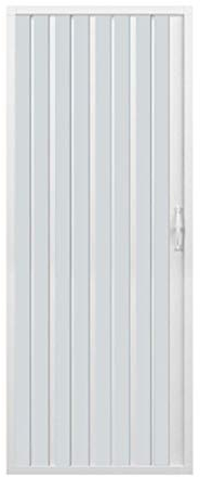ROLLPLAST PINTO Duschtür aus PVC Kunststoff, 1500 mm, Vergine mit Seitenloch