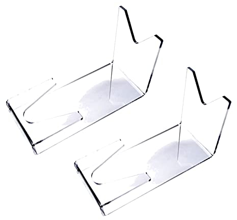 Sankuai 2 stücke Pistolenständer Pistolenhalter Waffenständer Acryl Transparent 14 * 6,3 * 7,6 cm