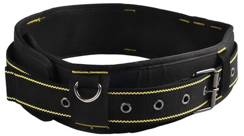 Zilimontt Cinturón de herramientas con tirantes, tamaño de cintura ajustable de 18 pulgadas, cinturones de herramientas, bolsa de herramientas de carpintero de tela Oxford 1200D, múltiples bolsillos,