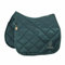Eskadron Heritage Schabracke Bicross Mattgloss Almond/Trueblue/vintagegreen, Größe:Pony Dressur (PD), Farbe:Vintage Green