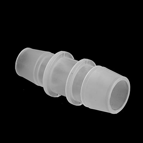 Tnfeeon Akvariumslangadapter, Plastfiskslangomvandlare, 3 St 12mm 20mm för Akvarieslang och Luftpumpanslutning (12mm/16mm utbytbar, 3 stycken per förpackning)