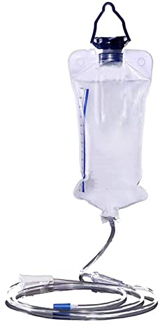 Maeeli Återanvändbar lavemangskit för hem, Enama 1 200 ml väsksats för kolonrengöring, duschväska, kolon-duschrengörare, kroppsDetox rengöringssats, inkluderar
