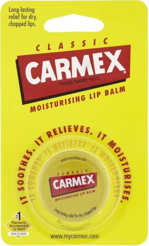 Carmex Classic Lip Balm Pot, Pack of 3 (3 x 8.4 ml)