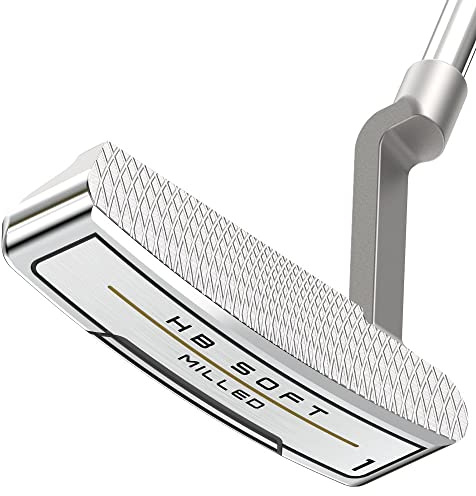 Cleveland Golf HB Soft Milled #1 FG Palos de Golf, Putter, Hombres, Satén