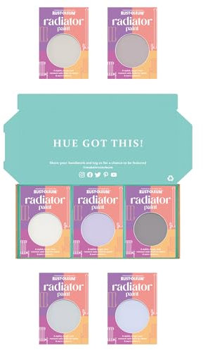 Rust-Oleum Radiator Paint in Satin Finish – Pastel Purples Tester Box