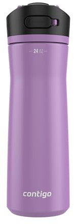 Contigo Ashland Water Bottle, 24 oz, Purple