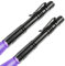 COSOOS 2 UV-Schwarzlicht-Taschenlampe, 2 Stück 395 nm Mini-Stiftleuchte mit Clip, wasserdichte UV-Taschenlampe für Lecks, Haustierurin, Skorpion, Hotelinspektion, Trockene Flecken und Bettwanzen.