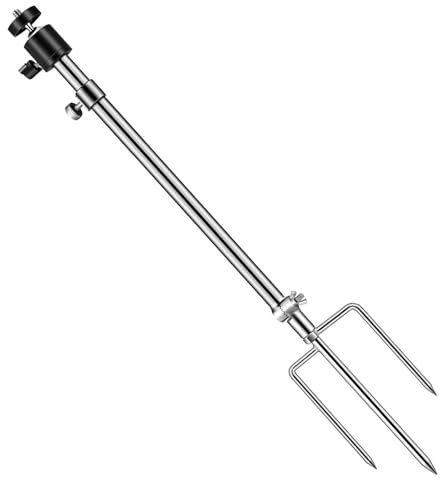 AVCMOTO Wildkamera Halterung, Trail-Kameraständer, 360 Grad Verstellbare Universal-Schraubverbindung 1/4''-20 (6mm), für Nachtangel-Lichter, Solarpanels, etc.