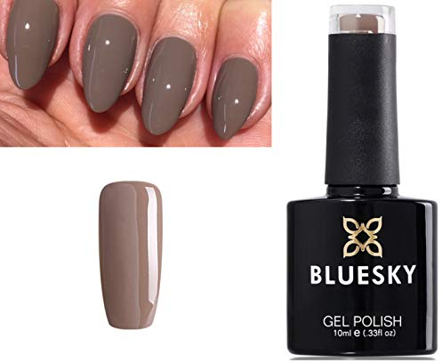 Bluesky Gel Nail Polish Stone Grey Brown Rubble Mudslide 80534 Nail UV LED Soak Off 10ml