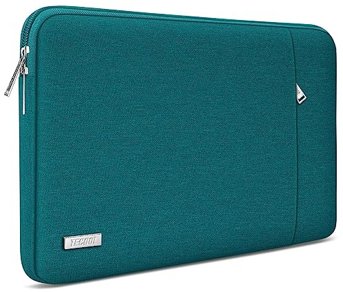 TECOOL 14 Pouces Housse Ordinateur PC Portable pour 14 HP EliteBook probook Dell Lenovo thinkpad Acer Chromebook,MacBook Air 15 M5 M4 M3 2026-2023,Protection Pochette Ordinateur Étanche 14,Teal