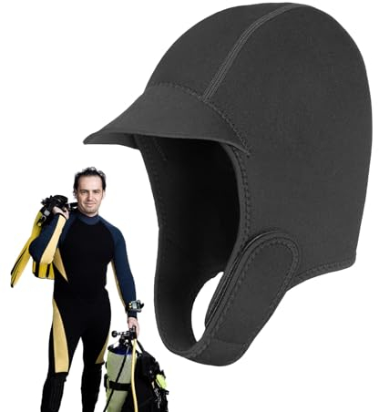 Kasmole Tauchhaube | 2 mm Neopren-Surfhaube für Männer und Frauen,Dehnbare Tauchhaube, Surf-Thermohaube für Wassersport, Kajakfahren, Kanufahren